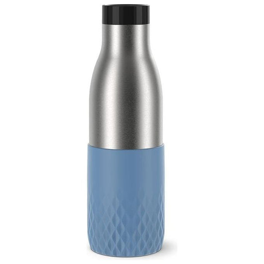 EMSA Bludrop Sleeve N3110700 borraccia Fitness, Sport 500 ml Stainless steel Blu, Stainless steel