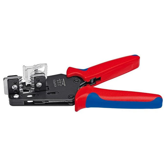 Knipex 12 12 10 pinza spellacavi Blu, Rosso