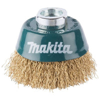 Makita D-39746 Ruota a raggi di filo di acciaio Spazzola a forma di tazza 6 cm 1 pz