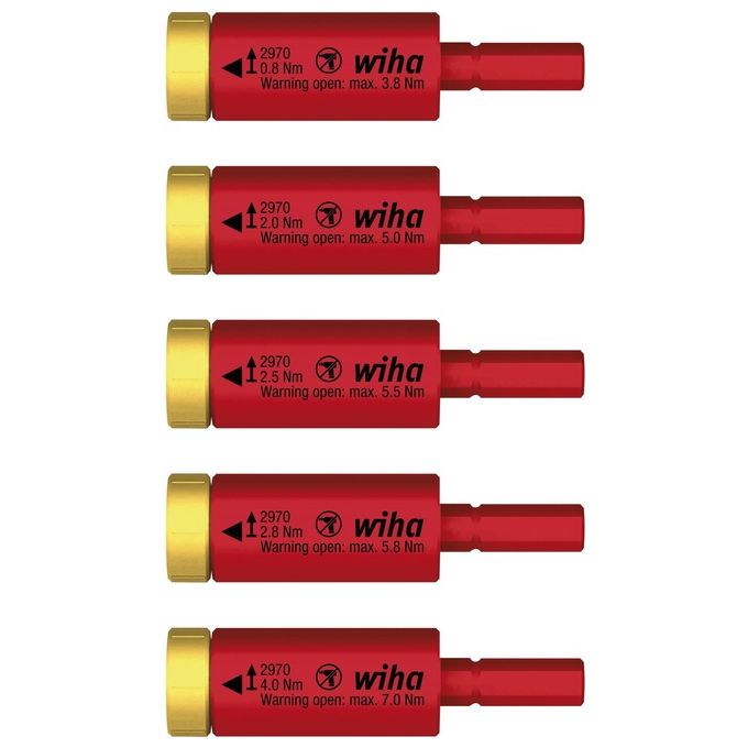 Wiha 41479 punta per cacciavite 5 pz