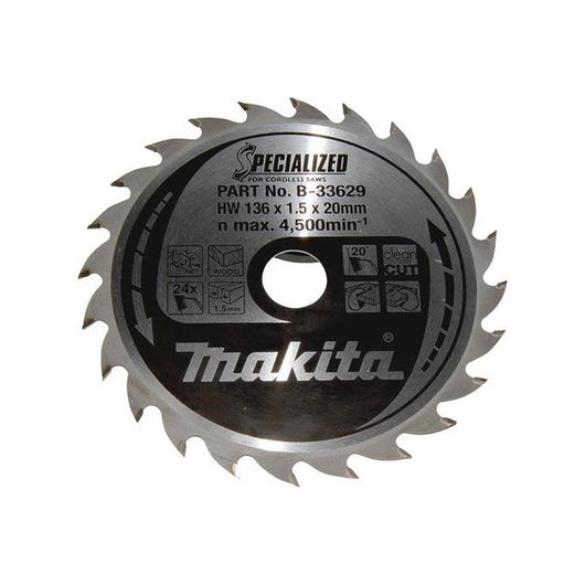 Makita B-33629 lama circolare 13,6 cm 1 pz