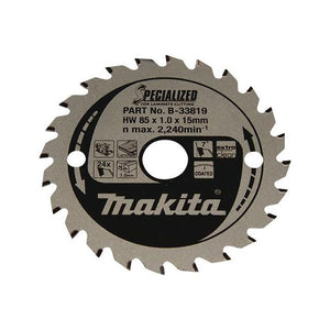 Makita B-33819 lama circolare 8,5 cm 1 pz