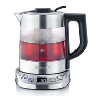 Severin WK 3473 bollitore elettrico 1 L 2200 W Acciaio inossidabile, Trasparente