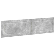 Testiera da Muro UTRECHT Grigio Cemento Legno ingegnerizzato 897808
