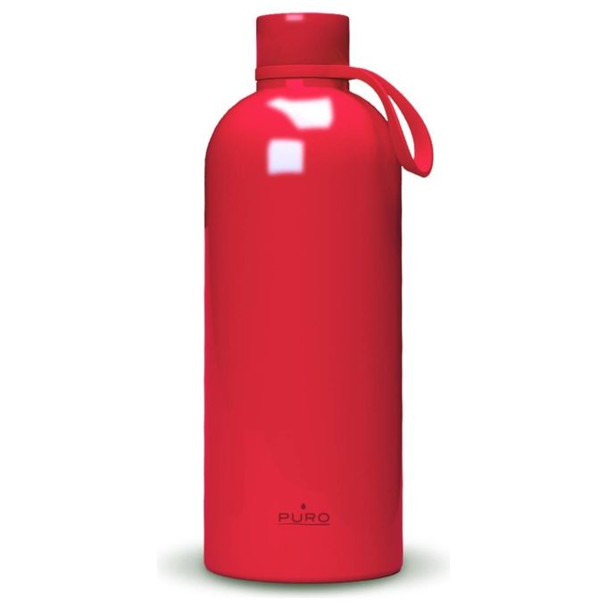 PURO PUWB500DW3RED borraccia Uso quotidiano 500 ml Stainless steel Rosso