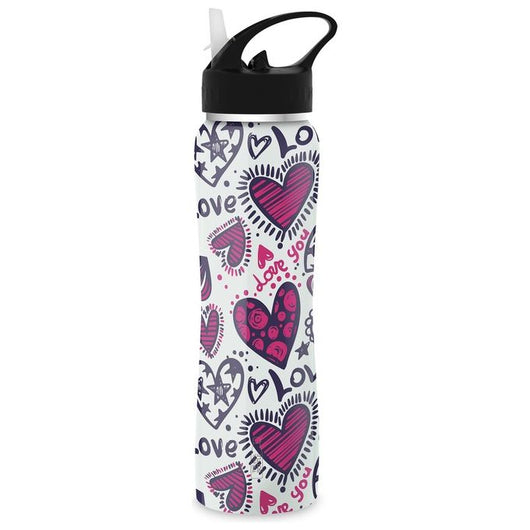 The Steel Bottle TSBMW44LOV Uso quotidiano 500 ml Acciaio Multicolore