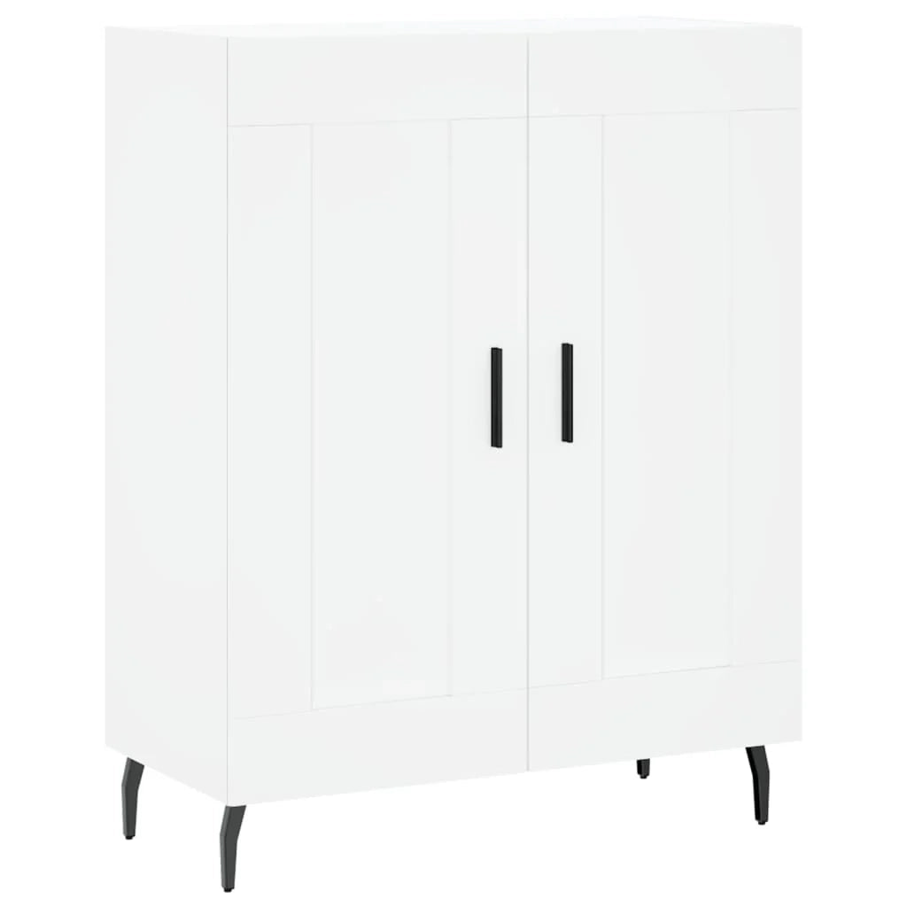 Buffet credenza cassettiera mobiletto mobile contenitore organizer cucina soggiorno salotto alto 69,5 x 34 x 180 cm legno ingegnerizzato bianco 02_0032708