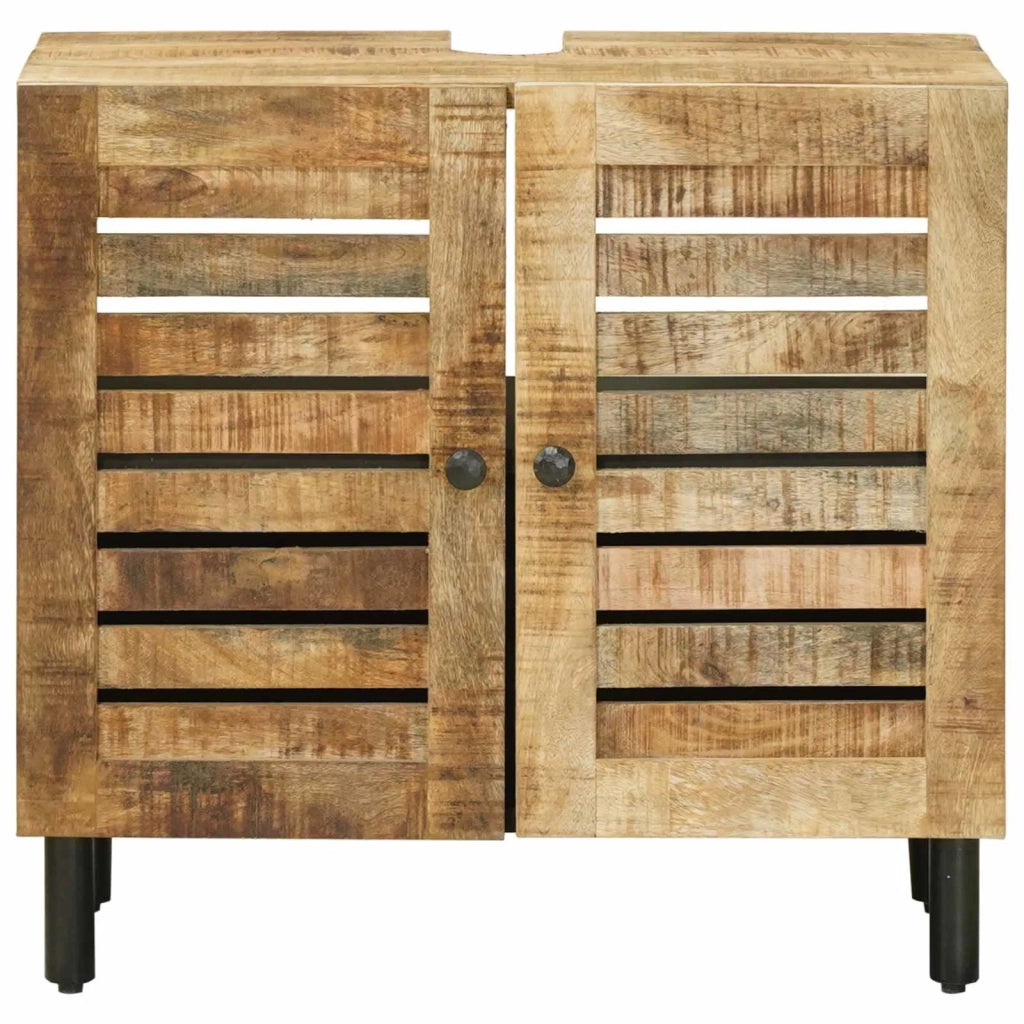 Armadio sottolavello con porta Marrone e Nero 62 x 33 x 58 cm 4018863