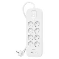 Belkin SRB003VF2M protezione da sovraccarico Bianco 8 presa(e) AC 2 m