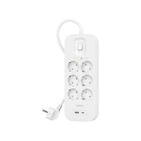 Belkin Connect Bianco 6 presa(e) AC 2 m