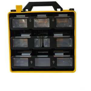 Link Valigetta 12 Compartimenti Estraibili per Attrezzi Minutera 30x28x15cm