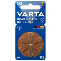 Varta 312 Batteria monouso PR41 Zinco-aria