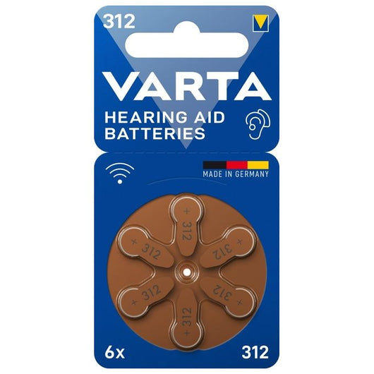 Varta 312 Batteria monouso PR41 Zinco-aria