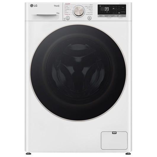 LG F4R7010TSWG Lavatrice 10kg AI DD, Classe A-10%, 1400 giri, TurboWash, Vapore