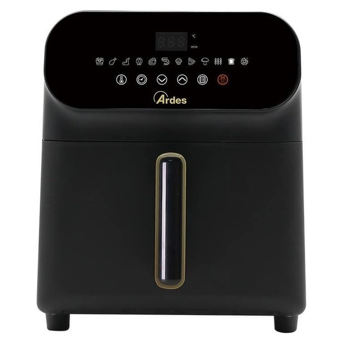 Ardes ARFRYA04 friggitrice Singolo 6 L Indipendente 1700 W Friggitrice ad aria calda Nero