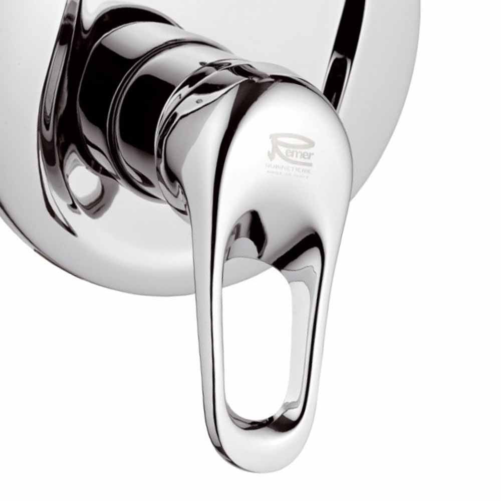 Rubinetto incasso vasca/doccia con deviatore remer - serie kiss