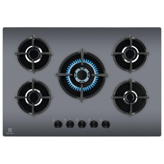 Electrolux EGG75372M Specchio Da incasso 75 cm Piano cottura a gas su vetro 5 Fornello(i)