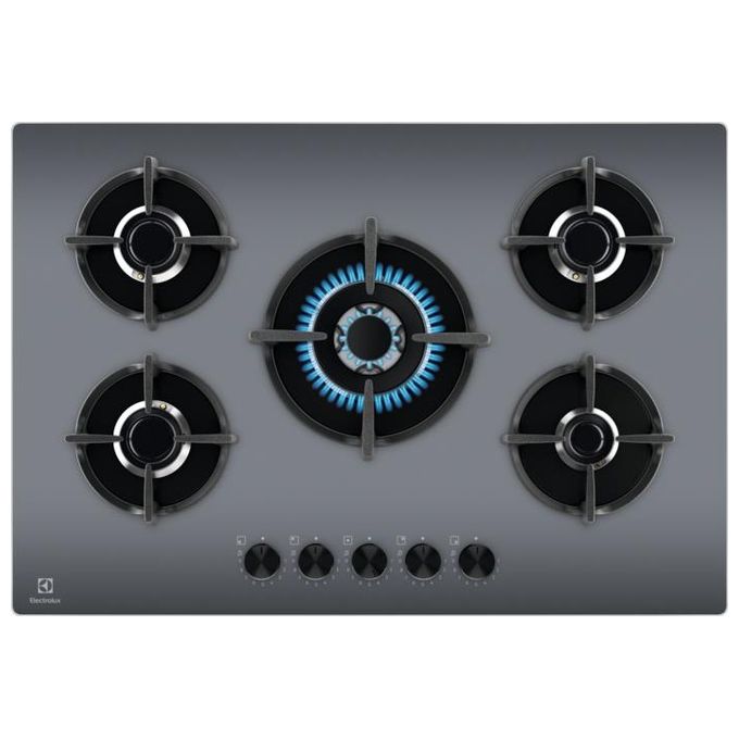Electrolux EGG75372M Specchio Da incasso 75 cm Piano cottura a gas su vetro 5 Fornello(i)