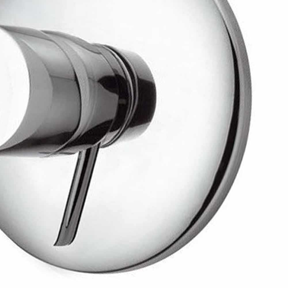 Miscelatore per incasso doccia suvi, design minimale, elegante e raffinato. daniel rubinetterie