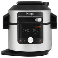 Ninja OL750EU apparecchio multi-cottura 7,5 L 1760 W Nero, Acciaio inox