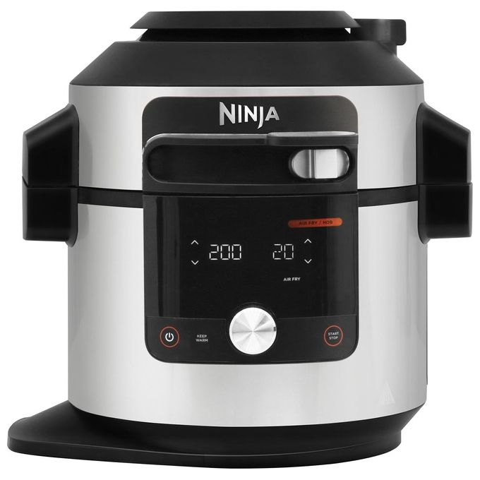 Ninja OL750EU apparecchio multi-cottura 7,5 L 1760 W Nero, Acciaio inox