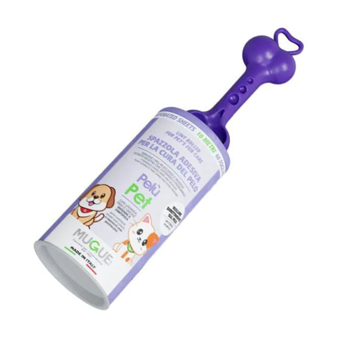 Mugue Pelu' Pet Spazzola Adesiva Leva Pelucchi per Animali