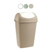 Tontarelli Pattumiera Basculante Grace 25 Litri Bianco