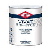 Attiva Smalto Sintetico 0.750 Litri 081 Turchese Vivat