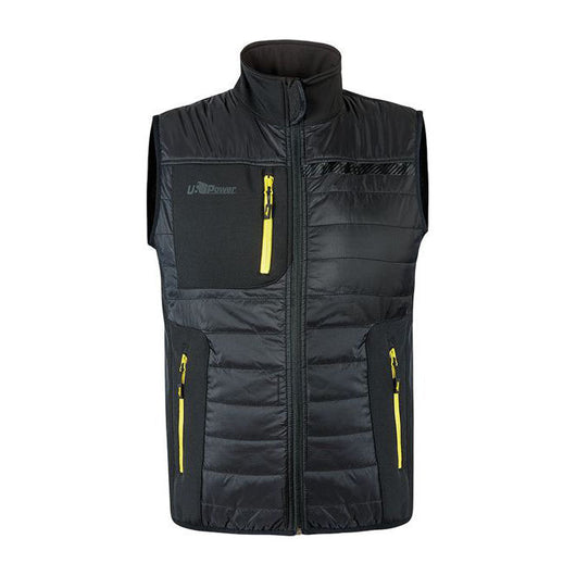 Upower Gilet Black Carbon Taglia M Wall