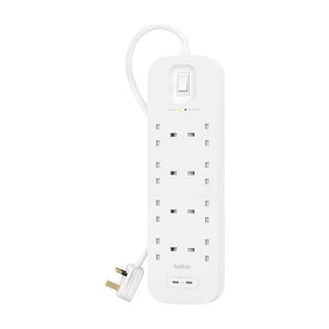 Belkin Connect Bianco 8 presa(e) AC 2 m