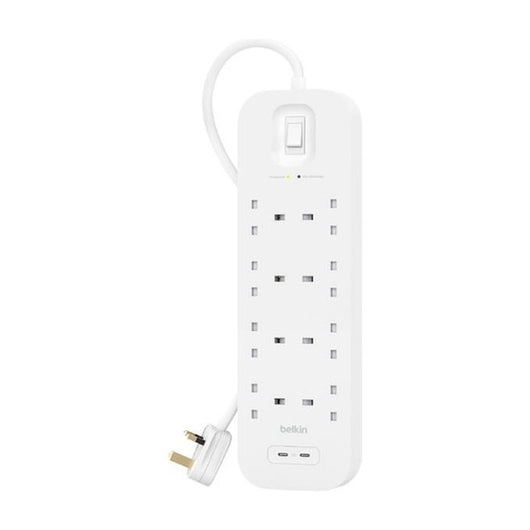 Belkin Connect Bianco 8 presa(e) AC 2 m