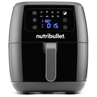 NutriBullet XXL Digital Air Fryer Singolo 7 L Indipendente 1800 W Friggitrice ad aria calda Nero