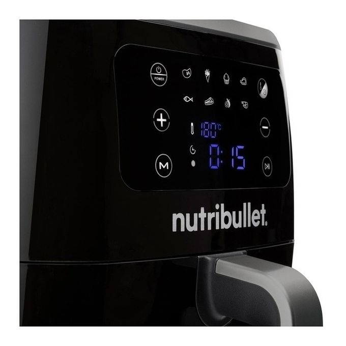 NutriBullet XXL Digital Air Fryer Singolo 7 L Indipendente 1800 W Friggitrice ad aria calda Nero