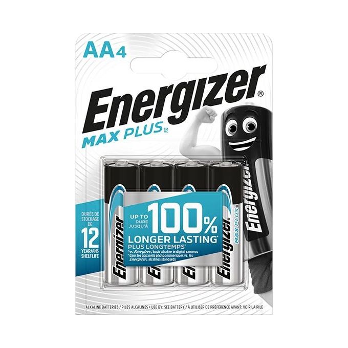 Energizer Max Plus AA4 Batteria monouso Stilo AA Alcalino