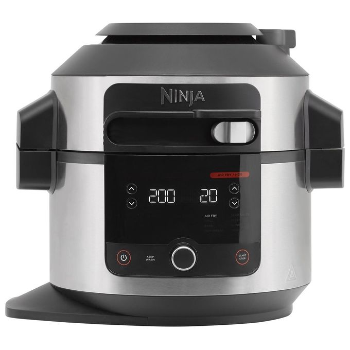 Ninja OL550EU apparecchio multi-cottura 6 L 1460 W Nero, Acciaio inox