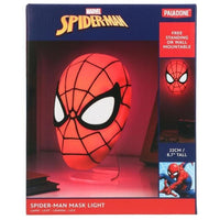 Paladone Spiderman Mask Light lampada da tavolo Rosso, Bianco