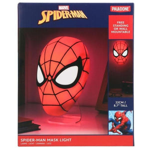 Paladone Spiderman Mask Light lampada da tavolo Rosso, Bianco