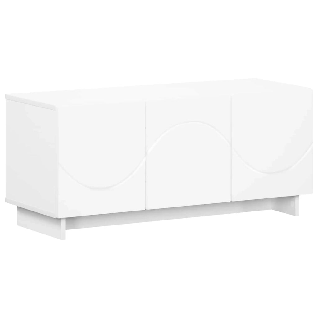 Supporto TV 90 x 34.5 x 40 cm Bianco Legno ingegnerizzato 8011567