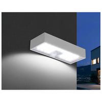 APPLIQUE LED SOLARE DOMINO BIA. 6W 800LM