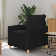 Divano Nero 76 x 81 x 87,5 cm Tessuto 42028769