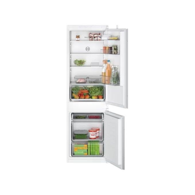 Bosch Serie 2 KIV865SE0 frigorifero con congelatore Da incasso 267 L E Bianco