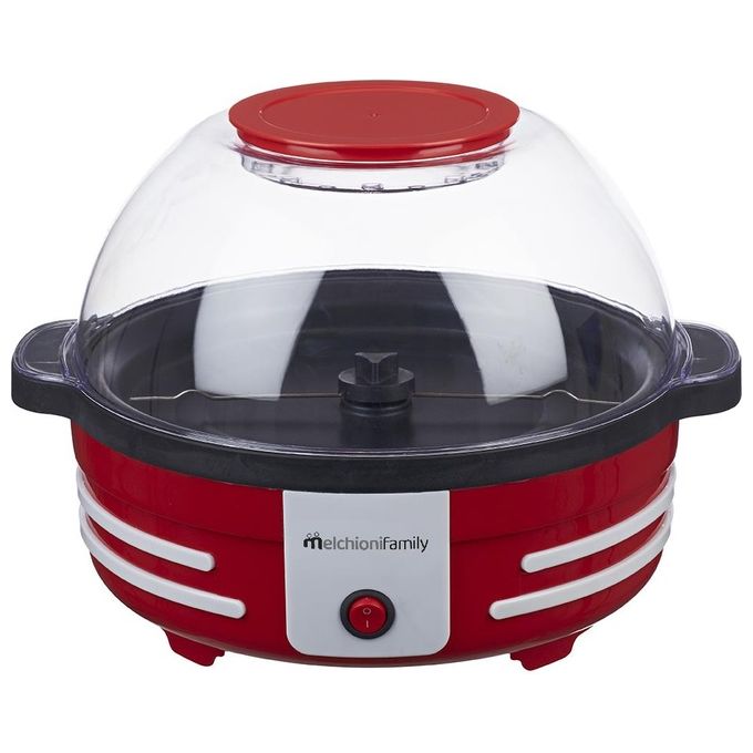 Melchioni 118370002 macchina per popcorn Rosso, Trasparente, Bianco 850 W