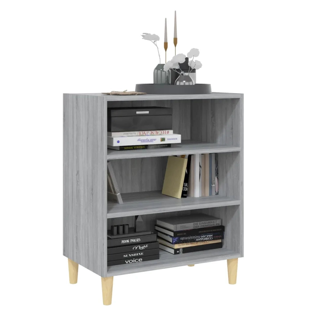 Credenza Grigio Sonoma 57x35x70 cm in Truciolato 813189