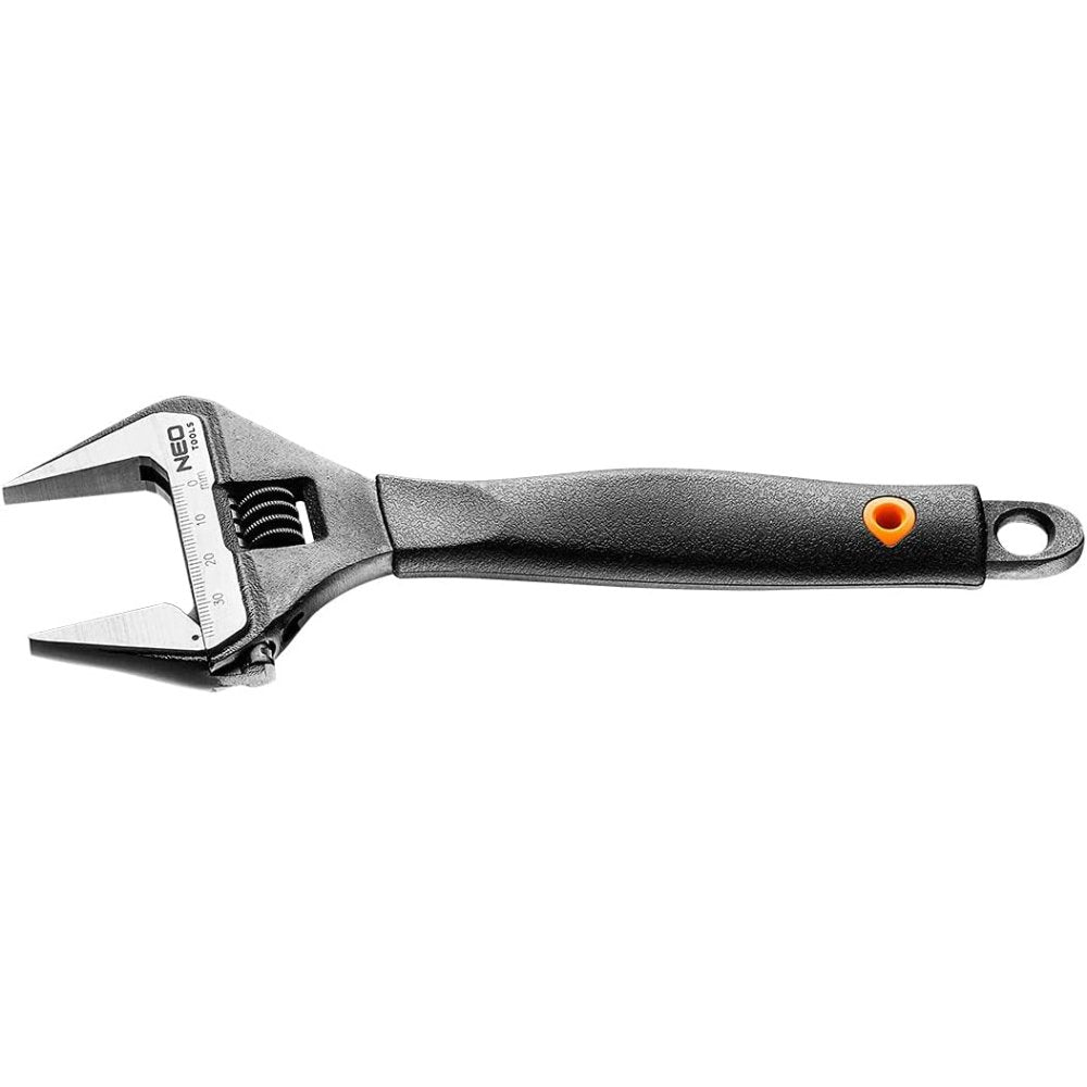 Topex 03-014 chiave regolabile a a rullino 200 mm, raggio 0-38 m