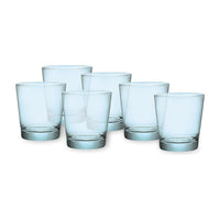 Bormioli Rocco Vc6kf Confezione 6 Bicchieri Sestriere Azzurro 24cl