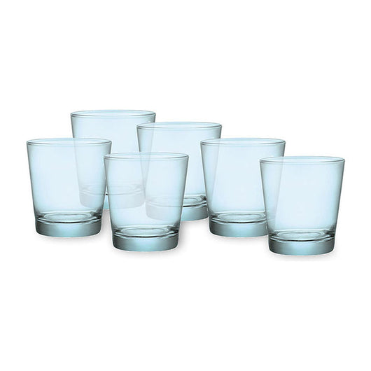 Bormioli Rocco Vc6kf Confezione 6 Bicchieri Sestriere Azzurro 24cl