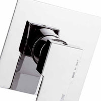 Rubinetto da incasso per vasca/doccia quadro - serie qubika