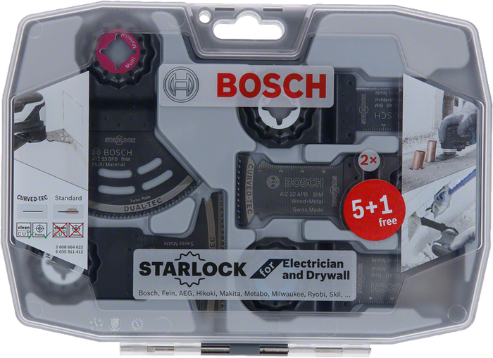 2608664622 - Set RB Starlock per elettricisti e cartongesso AIZ 53 BPB- AIZ 20 AB- AIZ 32 APB- tutti i 65 APB- AIZ AB