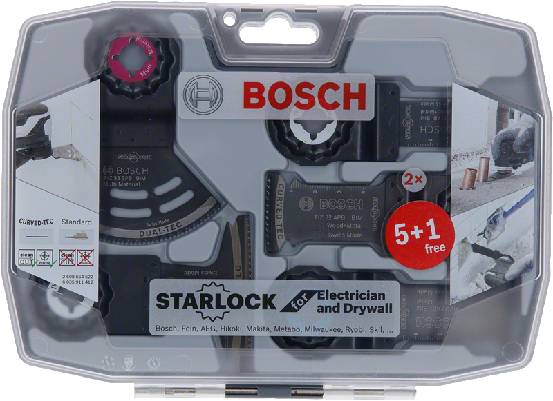 2608664622 - Set RB Starlock per elettricisti e cartongesso AIZ 53 BPB- AIZ 20 AB- AIZ 32 APB- tutti i 65 APB- AIZ AB