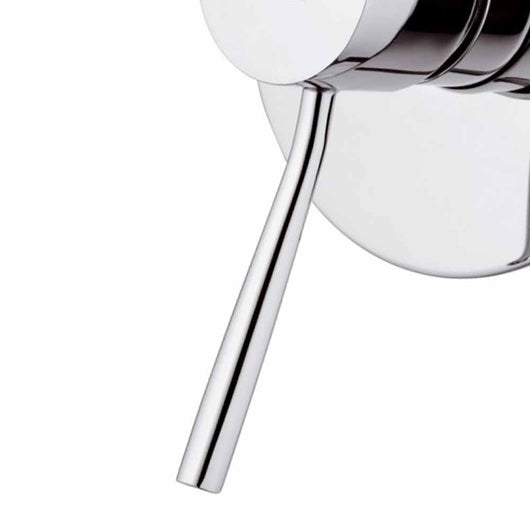 Rubinetto monocomando da incasso per doccia con piastra lusso serie minimal